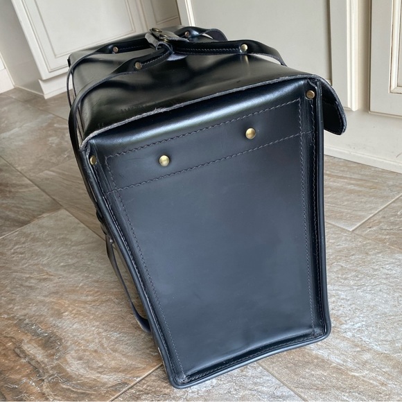 Korchmar Workhorse VINTAGE Attache Lawyer Pilot Physician Briefcase - Picture 5 of 11